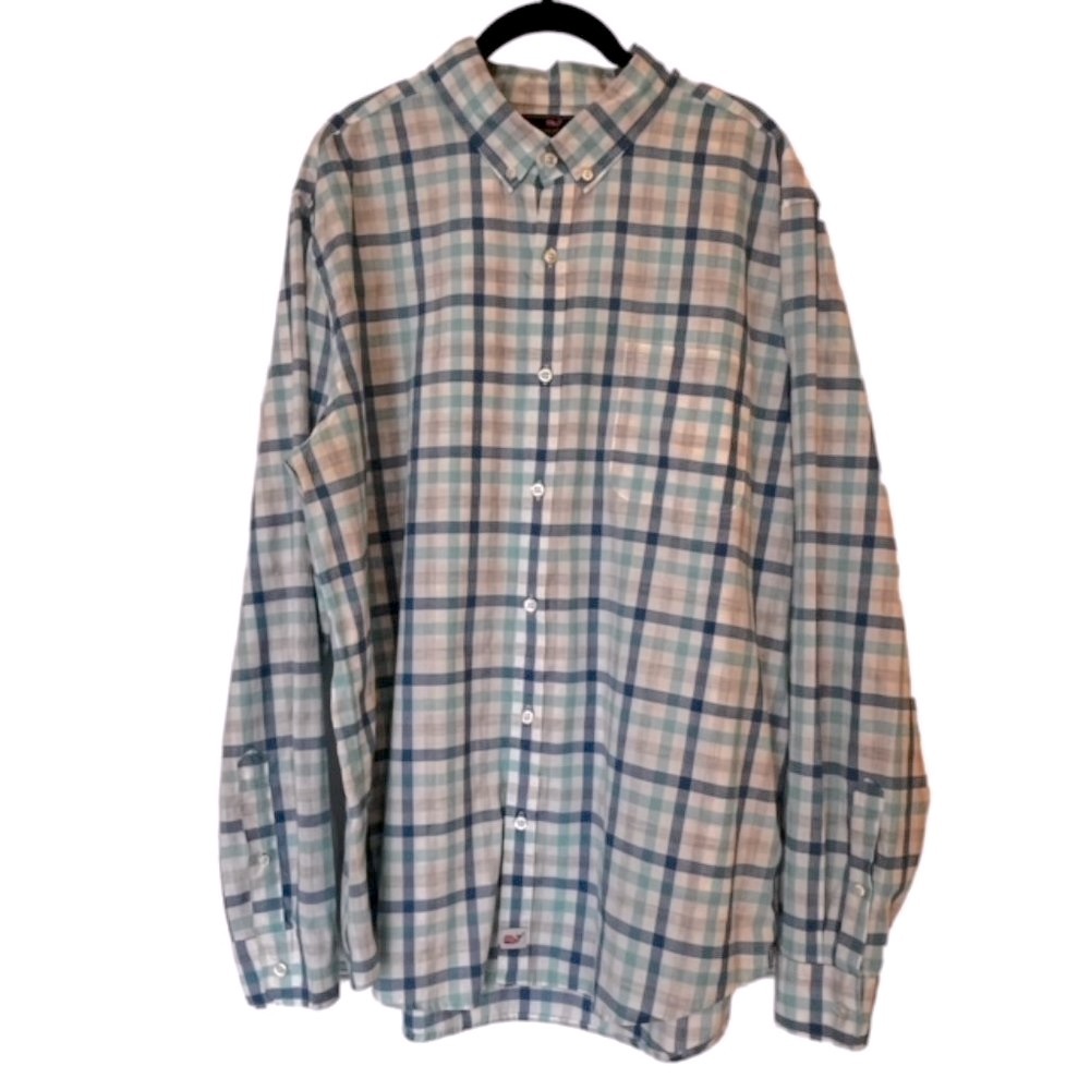 Vineyard Vines Men's Size XL slim fit Murray shirt button down new with tags